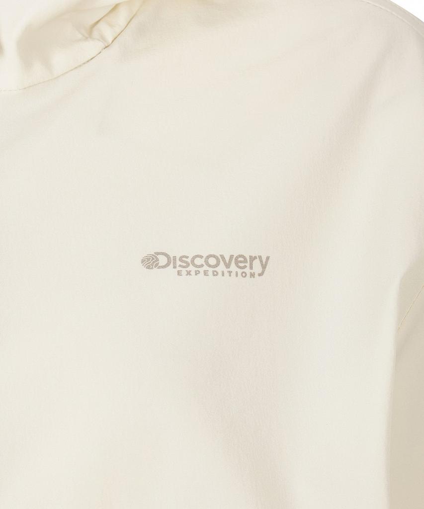 Женская легкая тканая тренировочная куртка с капюшоном Discovery Expedition Freshvent (D/Слоновая кость)