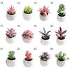 1шт искусственный цветок суккулентное растение бонсай DIY сад офис домашний декор партии