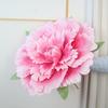 Silk PE Artificial Peony Giant Wedding Flower New Fake Flowers  Window Display