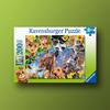 Селфи животных на ферме XXL 200 деталей Ravensburger Детский пазл, популярная корейская настольная игра