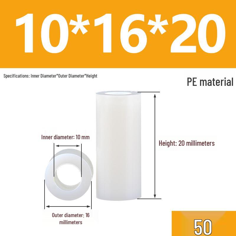 Plastic Insulating Spacer Sleeves M5-M12