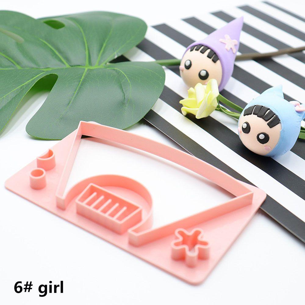 Plastic Cooking Supplementary Pasta Mould Set Food Moulds Cute Cartoon Dough Steamed Buns