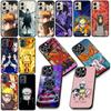 Sasukes N-Narutos Akatsukis Phone Case for Samsung Galaxy S22 S21 S20 FE Ultra Plus A35 A36 A37 A33 A34 A04 A71 Protective Cover