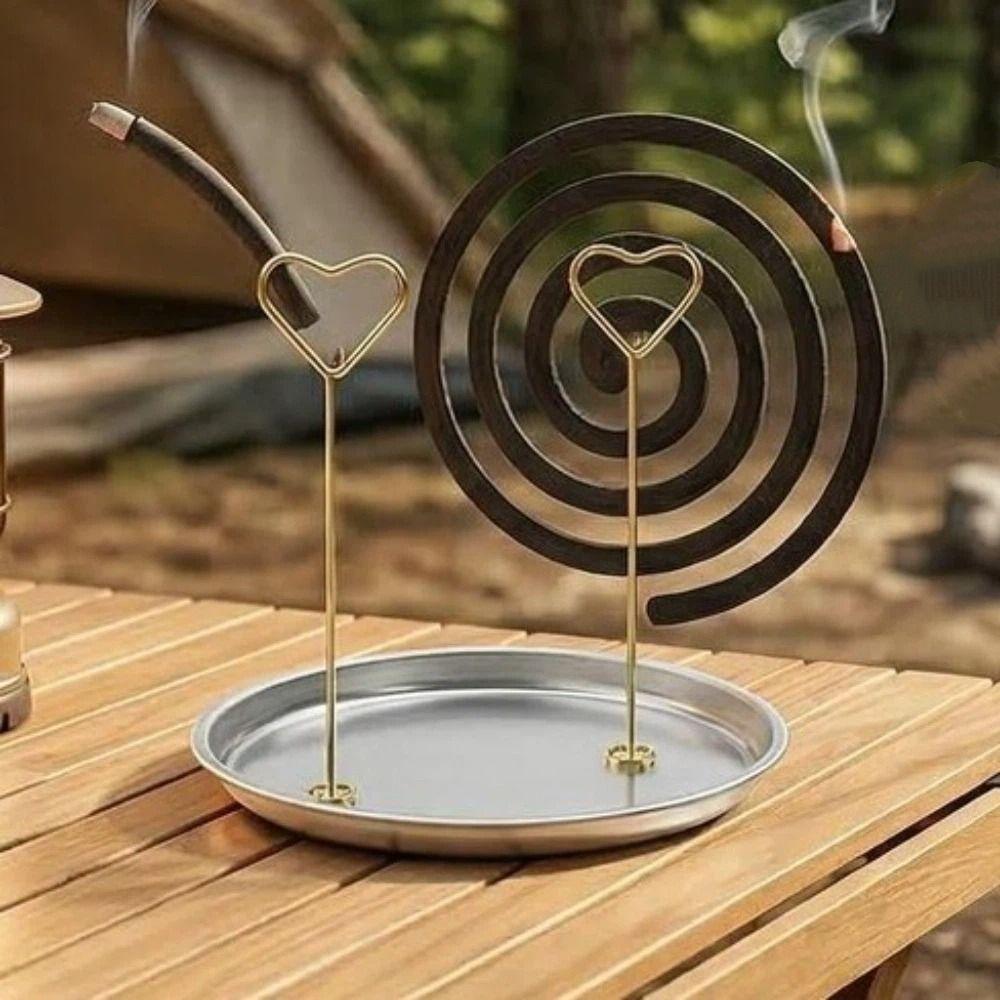 Multi-function Magnetic Mosquito Coil Holder Broken Incense Sandal Home Incense Mosquito Repellent