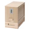 Takemoto Wooden Box Store, мерная емкость для риса из натурального дерева павловния на 5 кг "Yonekura"