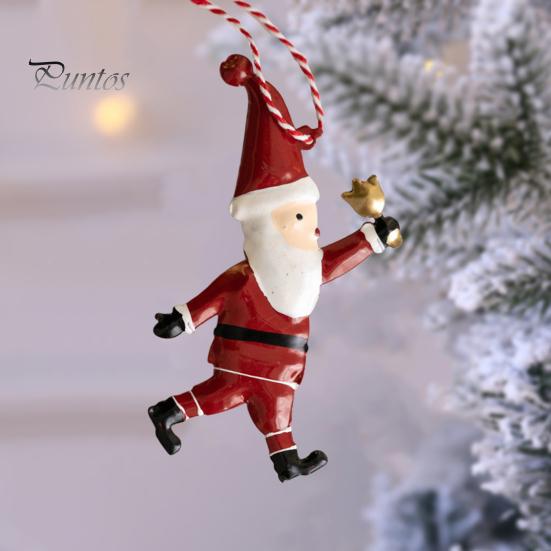 Рождественский кулон Изысканный Санта-Клаус Солдат Ангел Форма Рождественская елка Подвеска для праздничного украшения