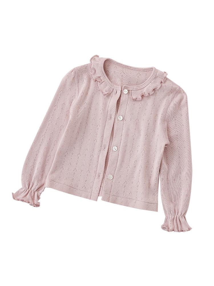 Xiao An Dan Toddler Spring & Autumn Long Sleeve Cardigan - Modal Cotton Blend