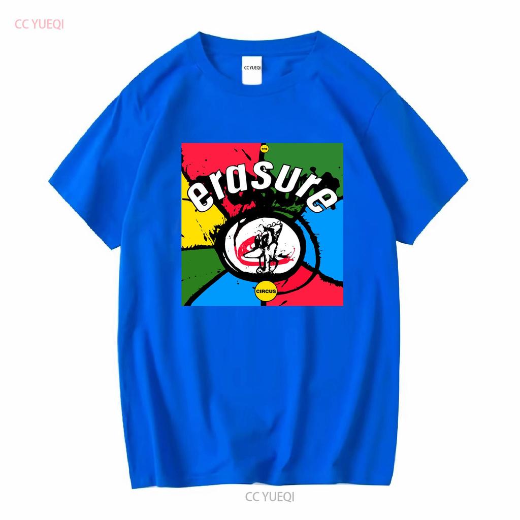 Erasure the circus Active T Shirt Logo Funny Size S to 5XL vintage Washed Casual Unisex Stretched Soft graphic designer clothes