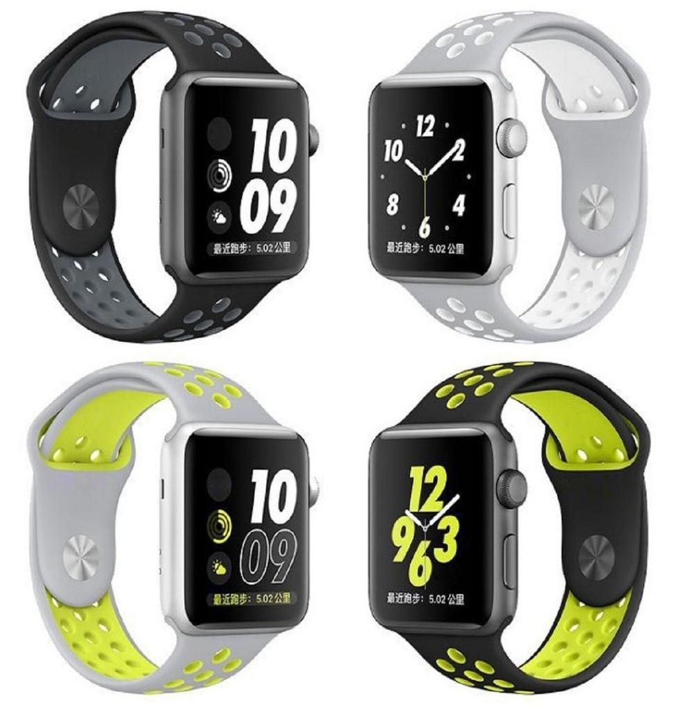 Спортивный сменный силиконовый ремешок-браслет на запястье, подходящий для I