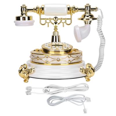 MS‑811 Классический европейский стационарный телефон Цифровой винтажный телефон с электронным календарем для