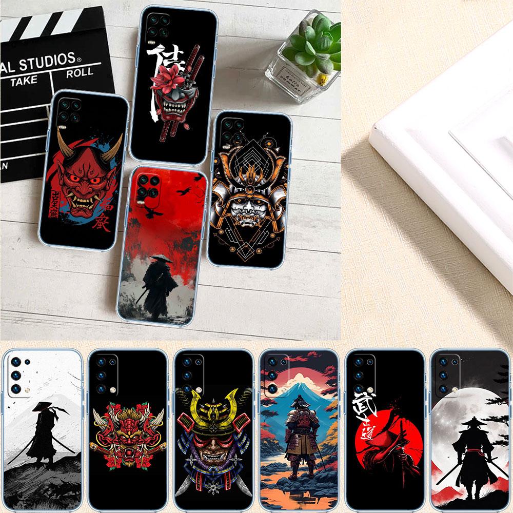 BF73 Япония Маска Самурая Чехол для Motorola Moto G10 G20 G30 G31 G32 G34 G35 G41 G42 G50 G51 G52 G55 G60 G60S G62 G71 G72 G75