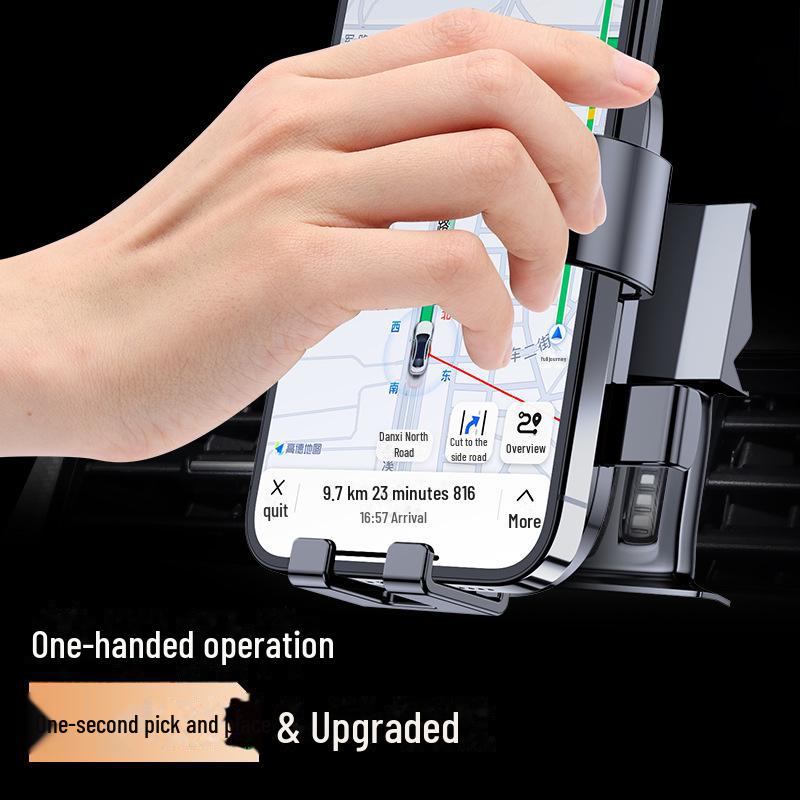 «Автомобильный держатель телефона для Toyota Camry, Corolla, Ralink, RAV4, Rongfang — горизонтальный экран, бесшумная конструкция»