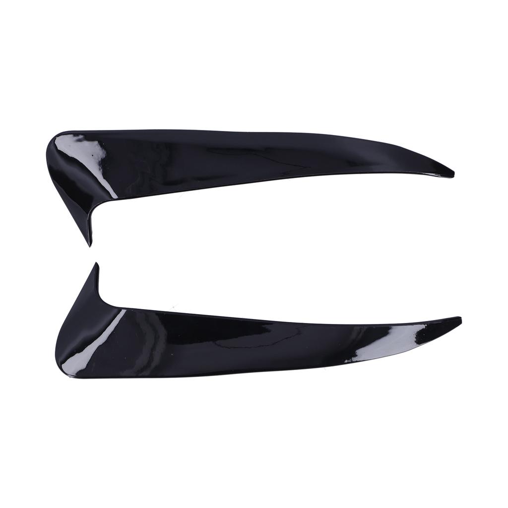 2pcs Rear Bumper Spoiler Side Canard Left Right Fit for C Class W205 C180 C200(Carbon )