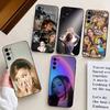 Чехол для телефона с изображением певицы Арианы Гранде для Samsung S25, S24, S21, S22, S23, S30, Ultra, S20, Plus, Fe, Мягкий силиконовый черный чехол