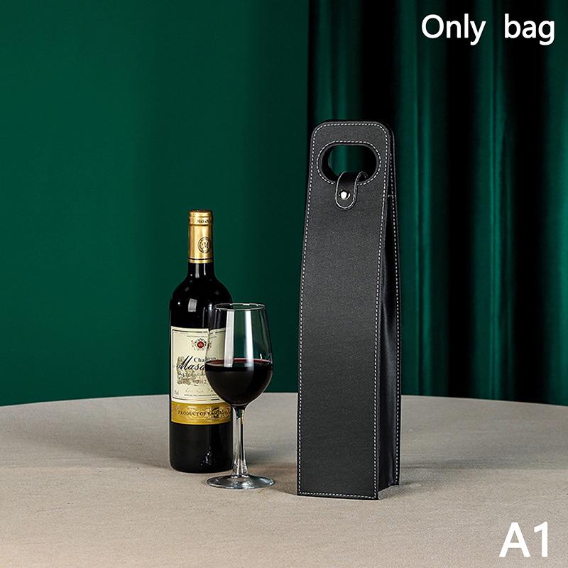 Подарочный пакет для вина, многоразовая кожаная сумка для вина, двухслойная сумка для шампанского, пива, подарочные пакеты для переноски на день рождения, девичник