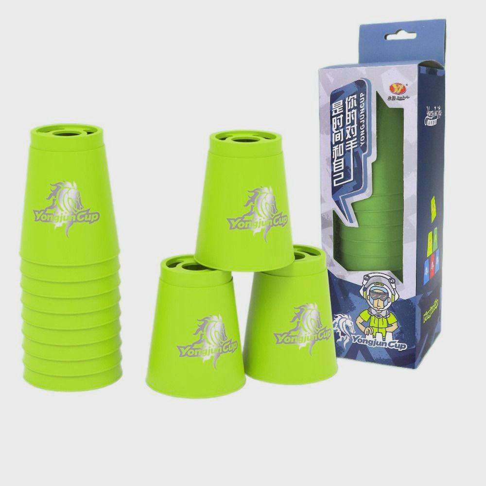 12pcs/set Cups Quick Stacks Cups Educational Toy Sport Flying Racing Cup Children Gifts