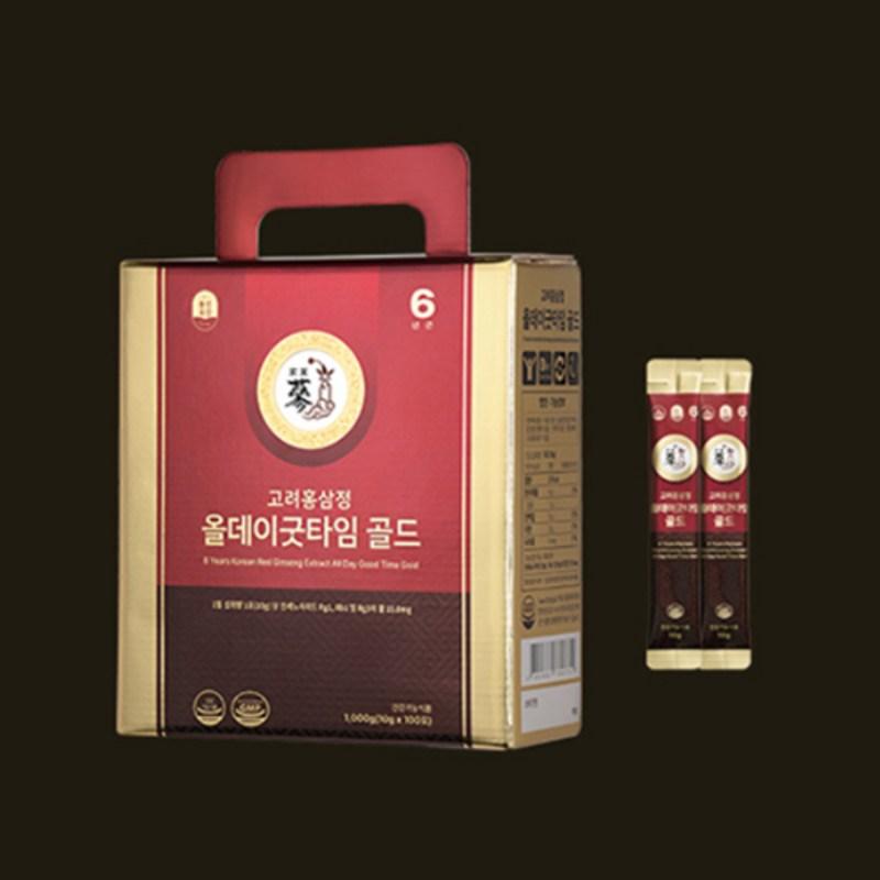 Pungnyeonbogam 6-year-old Korean Red Ginseng Extract All Day Good Time Gold, 1 Kg, 1 Unit