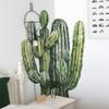 Tropical Green Plant Cactus Bedroom Living Room Background Landscaping Decorative Wall Stickers
