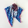 Polka Dot Pumpkin Scarf Square Scarf Light Luxury Style Versatile Thin Women's Scarf Spring and Summer New Simple Scarf