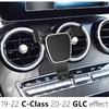 Автомобильный держатель для телефона для Mercedes 2019-2021 Benz C Class c260 c200 c300 GLC Class 2020-2022 GLC260 GLC300 Автоаксессуары Навигационный кронштейн Интерьер