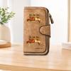 Cat Warrior Theme Long Zipper Wallet Large Capacity Card Holder Unisex Clutch Bag Fashionable Zipper Coin Purse Suitable For Daily Use Perfect
