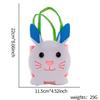 Easter Hand-Held Basket Decoration DIY Creative Felt Tote Bag 2026 Easter Bunny Egg Chicken Candy Bag Handmade Craft Supplies