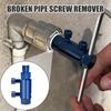 Damaged Screw Extractor Set for Bolt Removal And Broken Pipe Repair Easy Out