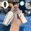 Чехол для ключей BYD: Совместим с Dolphin, Seagull, Song Plus, Qin DMI, Han EV, Tang, Seal, 06, Yuan Pro - Чехол-брелок