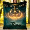 1pc Elden Ring Theme Blanket - Digital Print, Polyester, Cozy for All Seasons, Perfect for Outdoor, and Travel