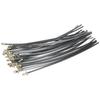 Safety 3 Type Titanium Nylon Cord for Mowers and Brush Cutters 200mm Square Type Diameter 30 Pieces (Safety-3) Plug-in 2.4mm
