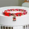 Christmas Halloween Pet Collars Cute Cat Dog Scarf Decorative Accessories All In One