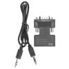 Мультимедийный интерфейс HD Female to VGA Male Converter с аудиокабелем 3,5 мм для ноутбуков, ПК, мониторов