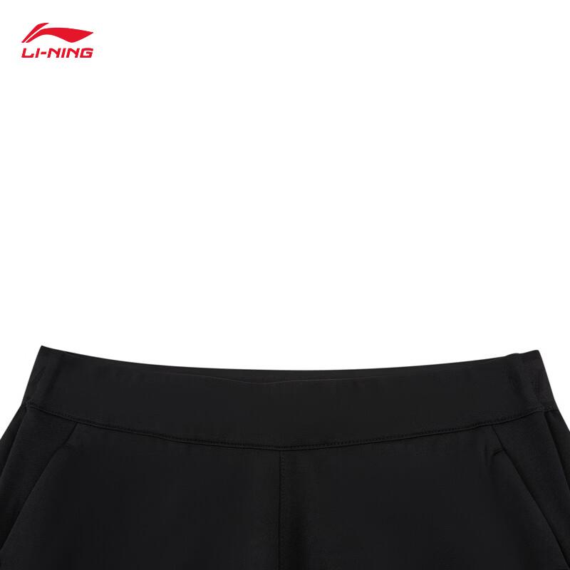 Li-Ning Женские трикотажные спортивные брюки прямого кроя, новый стиль 2026