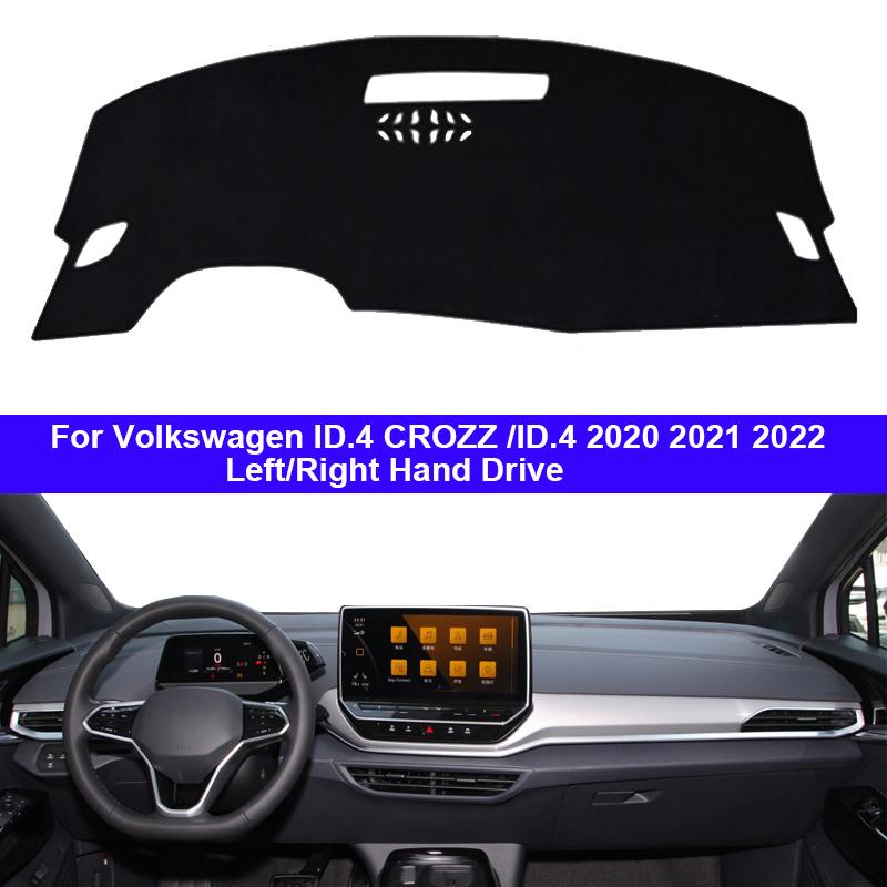 Внутреннее покрытие приборной панели автомобиля для Volkswagen VW ID.4 CROZZ / ID.4 2020 2026 2026 Автомобильный коврик на приборную панель Защита от солнца Dashmat Pad ID4