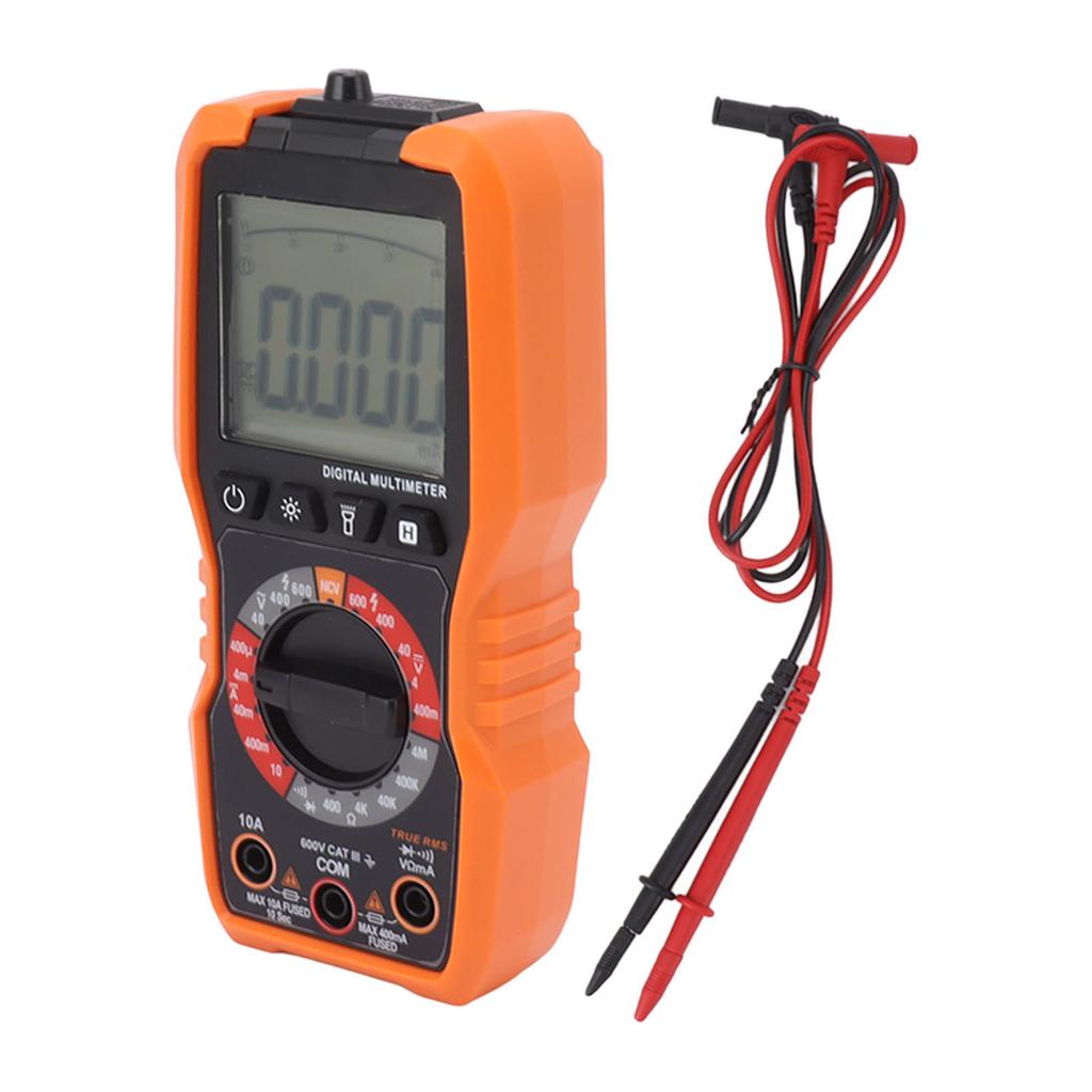 Digital Multimeter Ohmmeter Voltmeter Electric Ohm Volt Amp Tester for Measuring Voltage Current