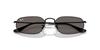 Солнцезащитные очки 0RB3947 ЧЕРНЫЙ ТЕМНО-СЕРЫЙ 57мм Ray-Ban (Черный/Темно-Серый)