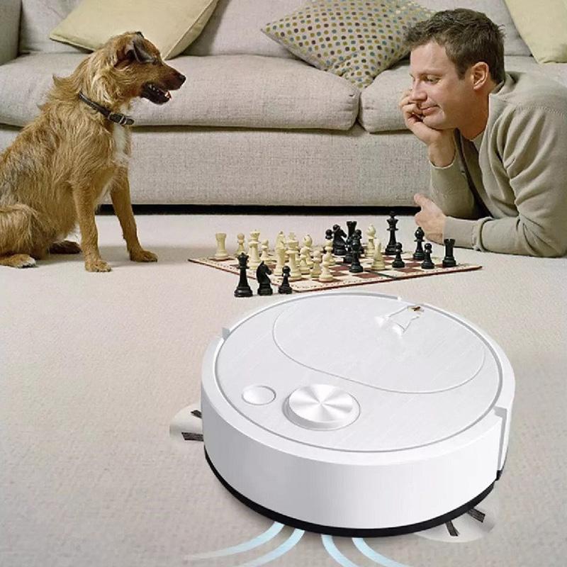 Зарядка через USB 3 в 1 Подметание Пылесос Швабра Пылесос и пылесос Робот для мытья полов Влажная и сухая уборка