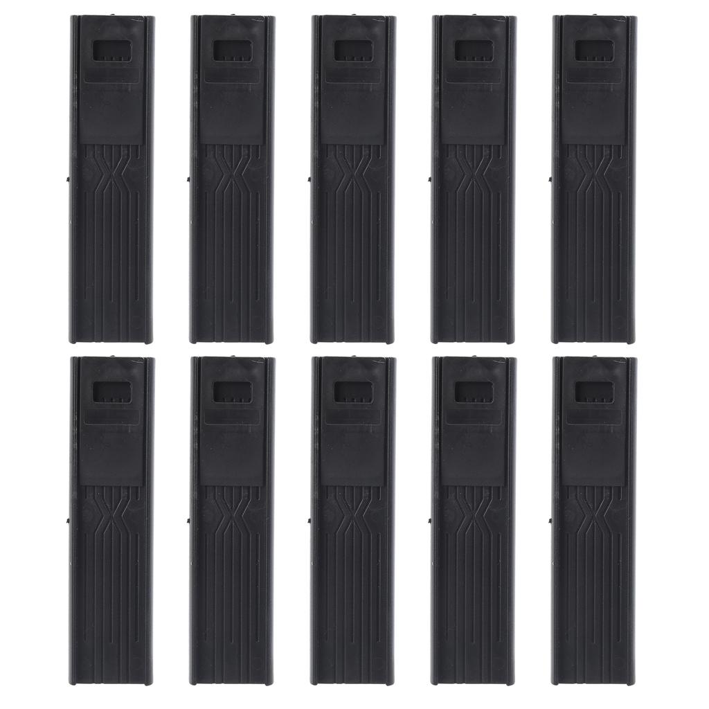 10Pcs Alto Reed Clip Black Plastic High Hardness Saxophone Clarinet AccessoriesBlack