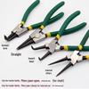 7" Yellow Snap Ring Pliers: Internal/External Circlip & Retaining Ring Tools