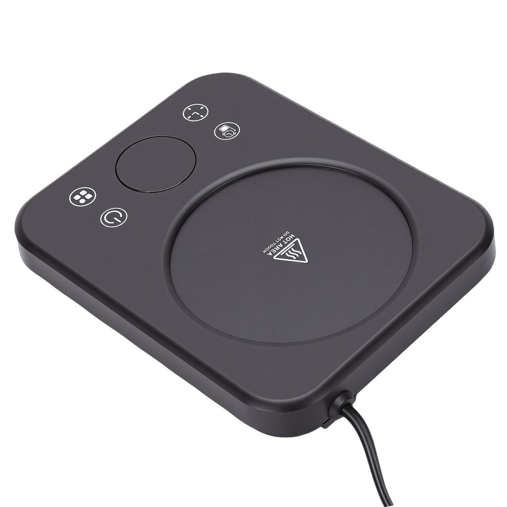 Подогреватель кружки 36 Вт 9 режимов температуры 12-часовой таймер Автоматическое отключение Электрический подогреватель напитков, чая, воды, молока