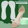 High Heel Cushion Insoles Self-Adhesive Gel Arch Support Insoles Feet
