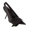 Ferragamo Erica Satin Slingback Pump Black