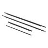4 Pcs Front Rear Door Weatherstrip 68163?35041 Door Window Belt Molding Weatherstrip for FJ Cruiser