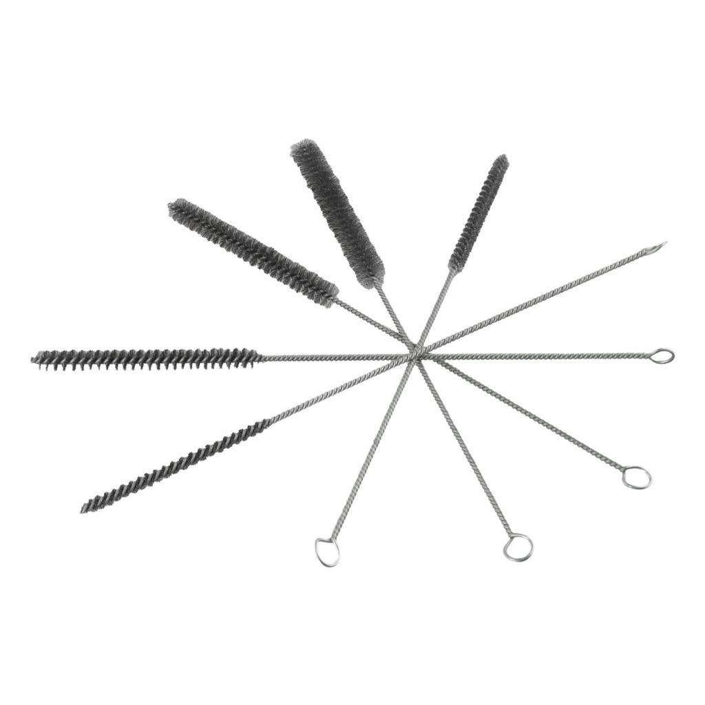 Цилиндрическая проволочная трубная щетка из нержавеющей стали для чистки