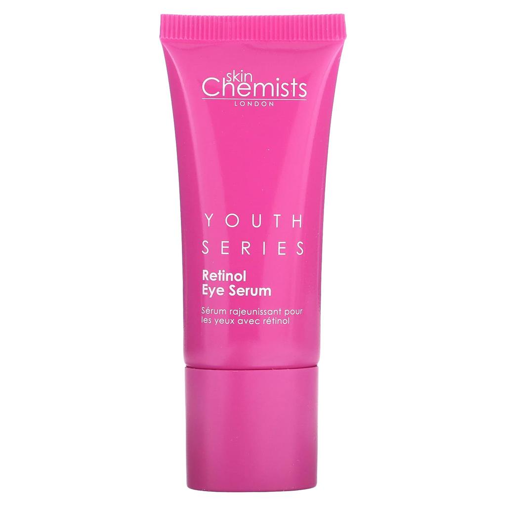 skinChemists Youth Series, Retinol & Bakuchiol Eye Serum, 15 Ml (0.51 Fl Oz)