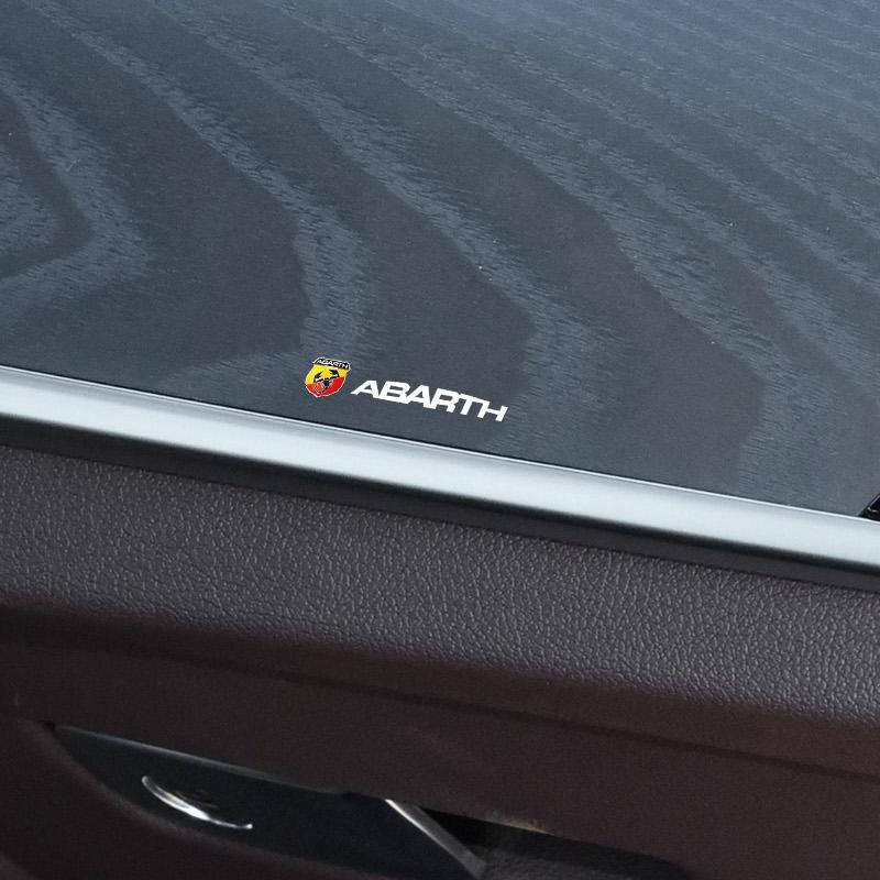 Car Interior Random Sticker Car Goods Car steering wheel Decal For For Abarth UNO Astra Bravo Panda Linea Freemont Strada Doblo