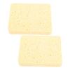 3pcs With Storage Case Watercolor Sponge Rectangle Shape Artist Sponge  For Art Supplies