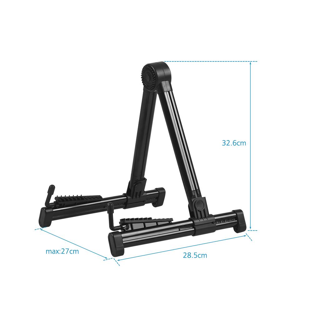 General Instrument Stand ABS Plastic Retractable Foldable Stand Holder for Bass Guitar Violin