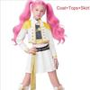 Girls K-pop Rumi Zoey Cosplay Huntrix Costume 3D Print Demon Hunters Rumi Mira Stage Costumes Kids Halloween Party Clolthes