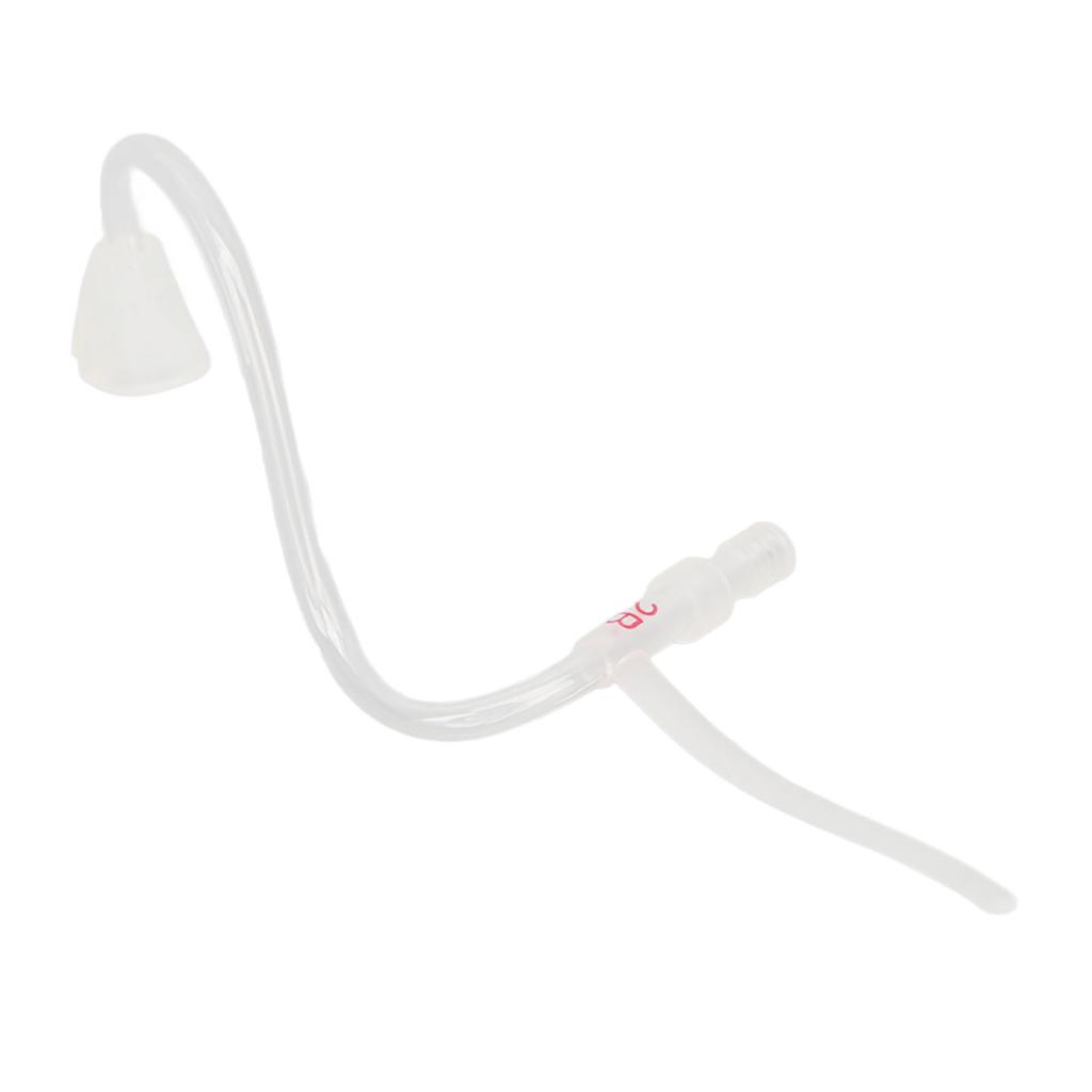 10PCS Hearing Device Sound Tube Magnify Sound Compact Plastic Replacement Slim Sound Tubes Right